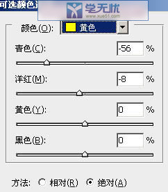 黃色參數(shù)