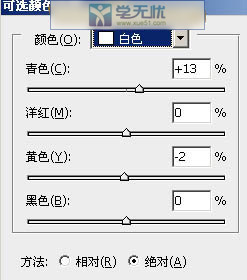 白色參數(shù)