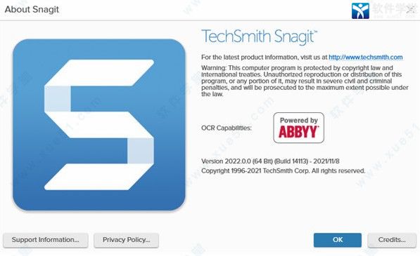 Snagit 2022密鑰