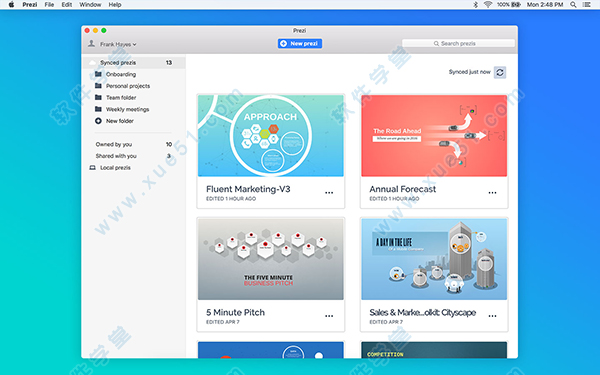 Prezi Pro mac破解版