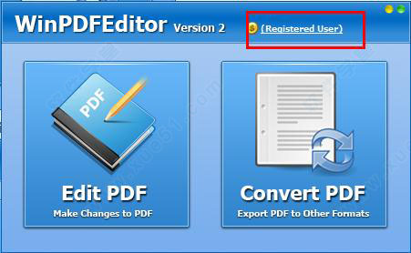 WinPDFEditor注冊(cè)版