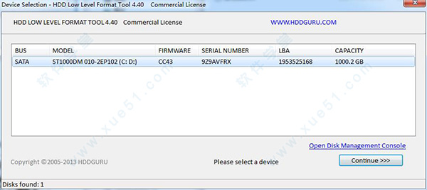 HDD Low Level Format Tool