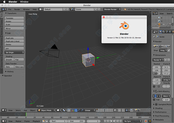 blender for mac中文版