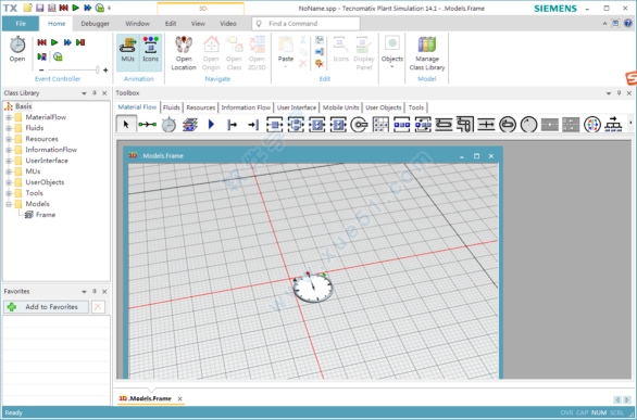 SIEMENS tecnomatix plant simulation