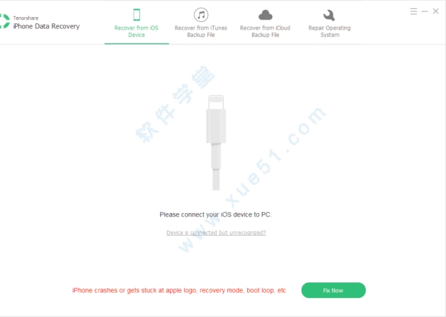 Tenorshare iPhone Data Recovery