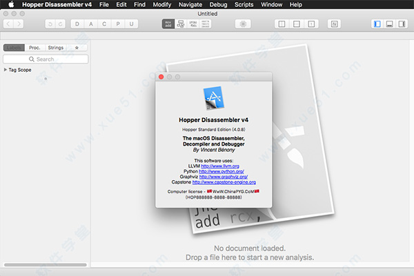 hopper disassembler mac 破解