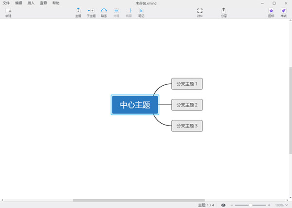 XMind ZEN思維導圖軟件