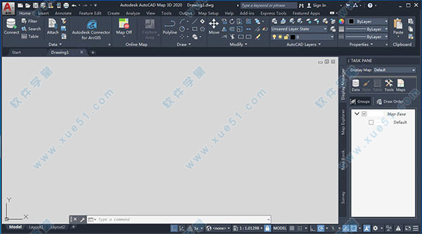 Autodesk AutoCAD Map 3D 2020破解版