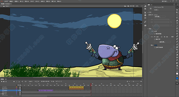 Adobe Animate CC 2019中文直裝破解版