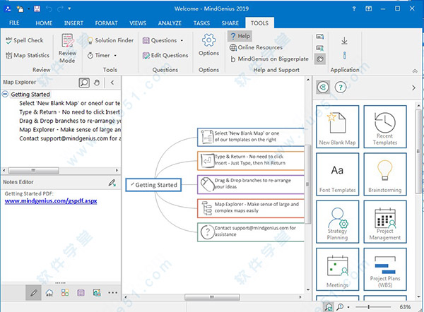 MindGenius(思維導(dǎo)圖軟件) 2019