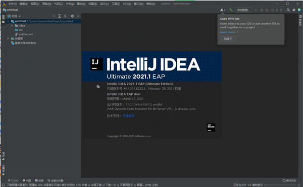 IntelliJ IDEA 2021漢化破解版